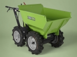 Suivant: E-Tech Power Brouette avec moteur à batterie EGO Power+ 56V - 350 kg / 220 litres - 4 roues motrices
